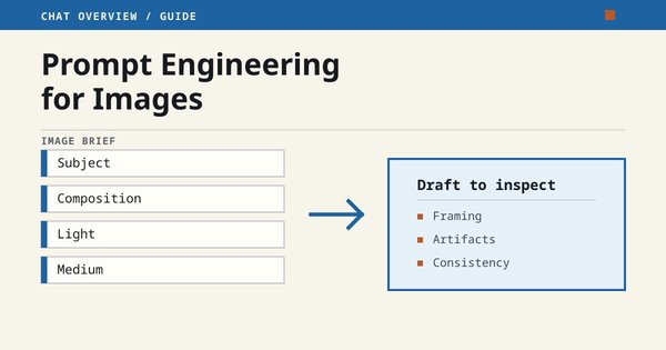 Subject, composition, light, and medium leading to a draft that must be inspected